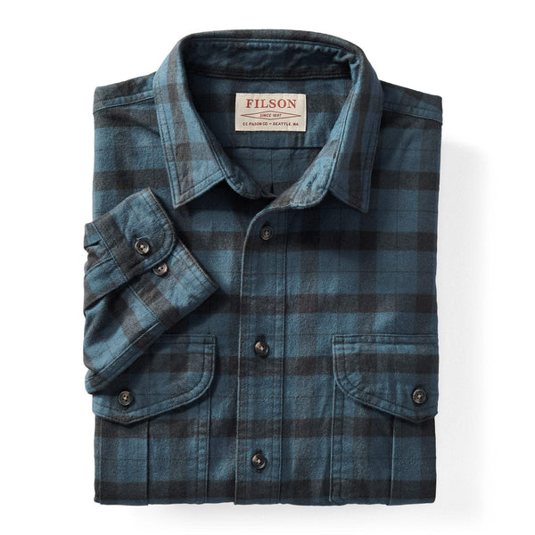 Filson Skyrta - Alaskan Guide Shirt - Midnight / Black - Kormákur & Skjöldur