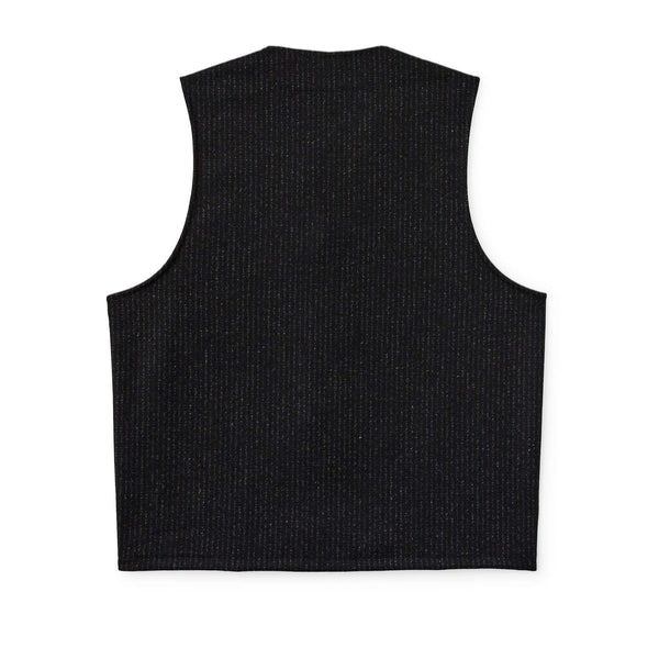 Filson Vesti - Mackinaw Wool Vest - Black Charcoal Rope