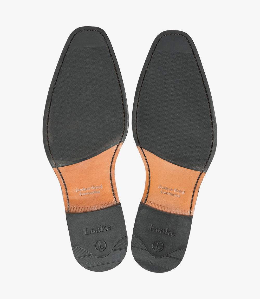 Loake Leðurskór - Woodstock - Burgundy - Herrafataverzlun Kormáks & Skjaldar