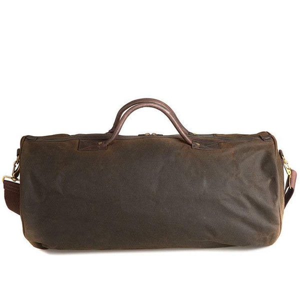 Barbour Wax Holdall - Olive - Herrafataverzlun Kormáks & Skjaldar