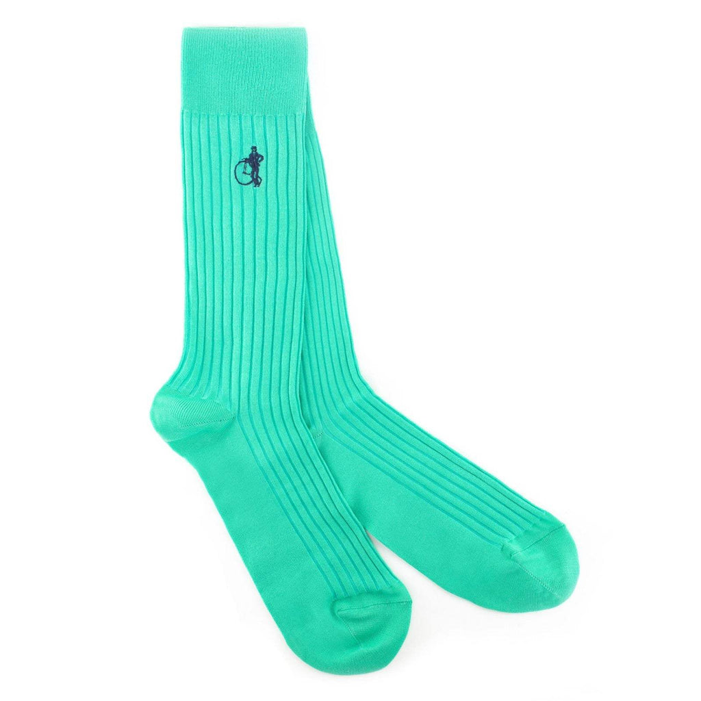 London Sock -  Teal Sokkar- Herrafataverslun Kormáks & Skjaldar