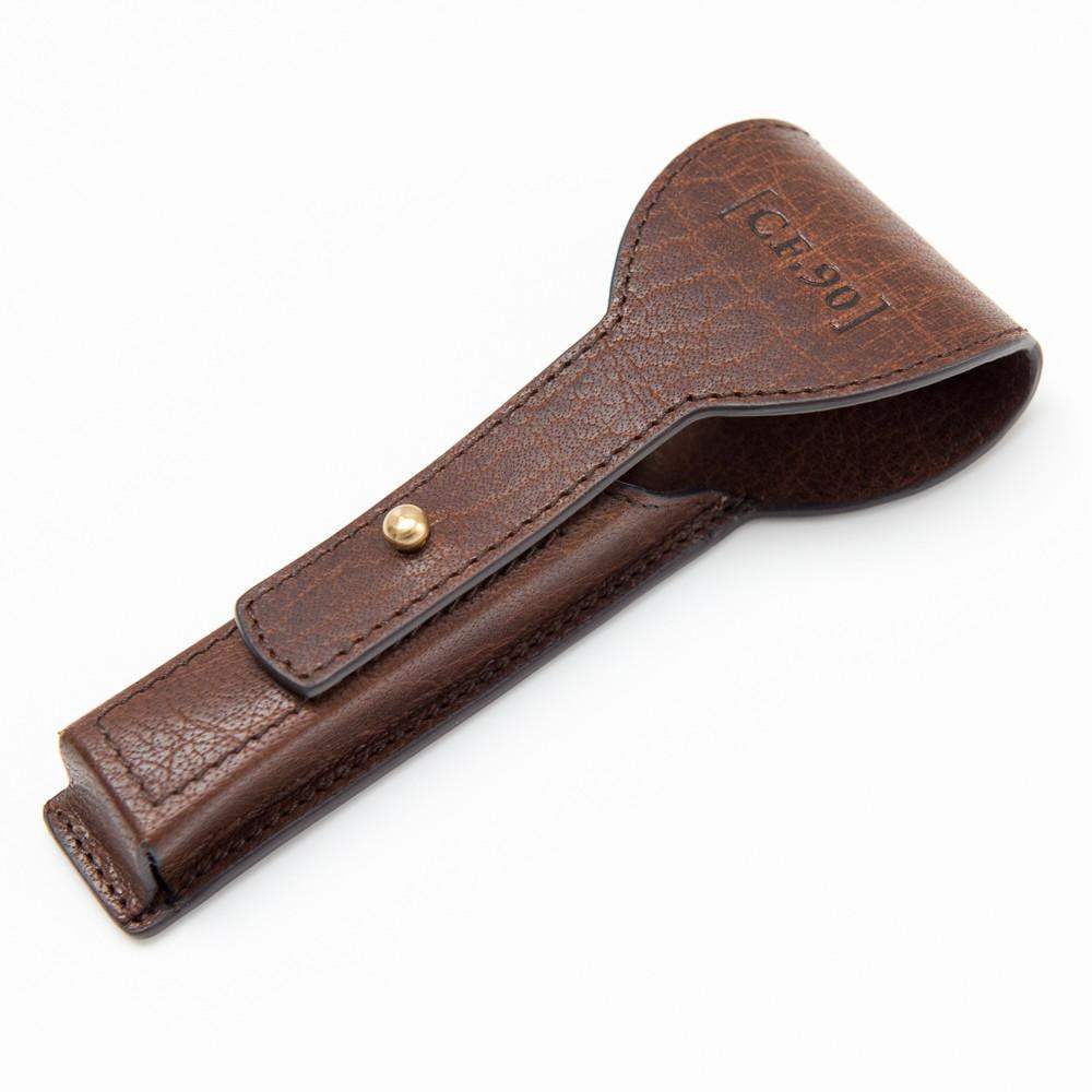 Captain Fawcett Rakvél - Hand Crafted Safety Razor with Leather Case - Kormákur & Skjöldur
